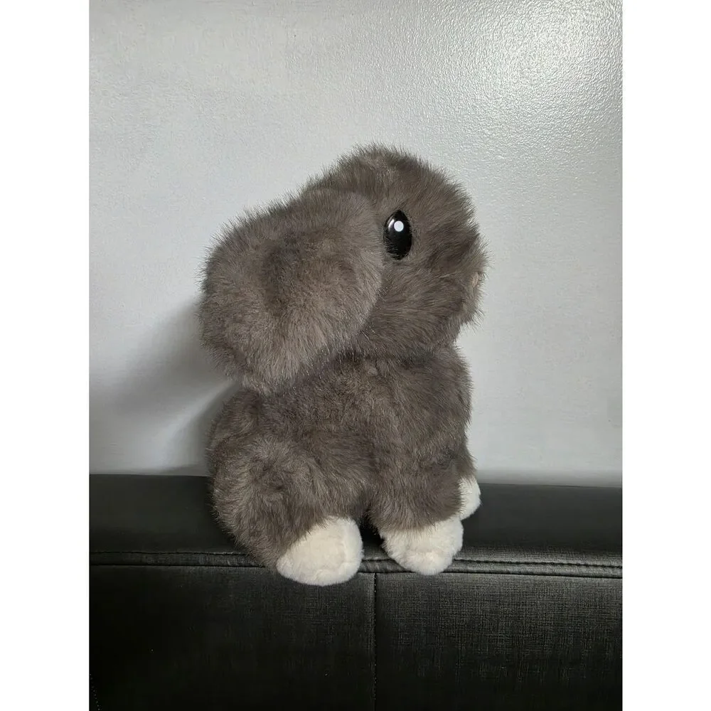 New WAY TO CELEBRATE Easter 2026 Medium gray Plush Bunny special needs support